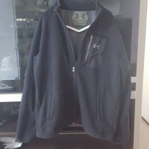 Under Armour vintage fleece jacket sz medium